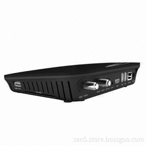 Twin Tuner Dual-core DVB-S2 Receiver, Android 4.2 OS, 4 USB+CA+Wi-Fi + SD/HTML 5/Flash 11.0/DLNA/PVR